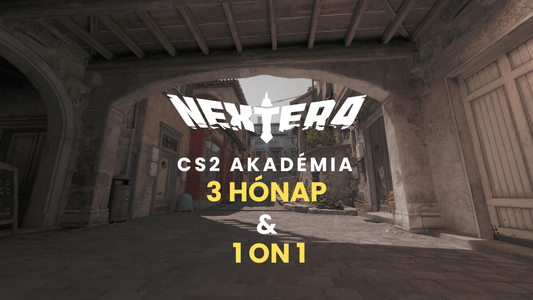CS2 Akadémia hozzáférés 3 hónapra + 3db. 1on1 óra - nexTera Academy