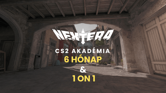 CS2 Akadémia hozzáférés 6 hónapra + 6db. 1on1 óra - nexTera Academy